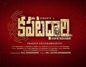 Sumanth’s Film title announced as ‘KAPATADHAARI’