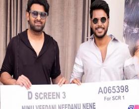 Prabhas Launched Ninu Veedani Needanu Nene First Ticket