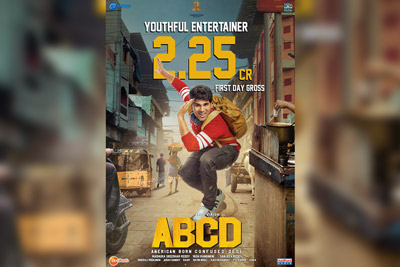2.25 Cr On 1st Day Gross Collection For ABCD