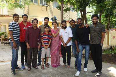Amala In The Sets of Sharwanand New Movie