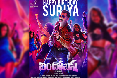 Bandobast Movie Team Wishing Suriya Happy Birthday