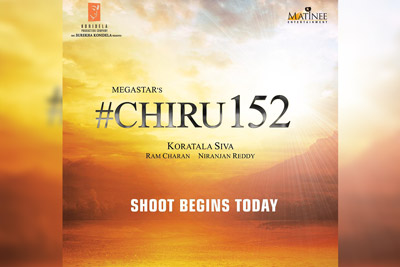 Chiranjeevi 152nd Movie Shoot Started