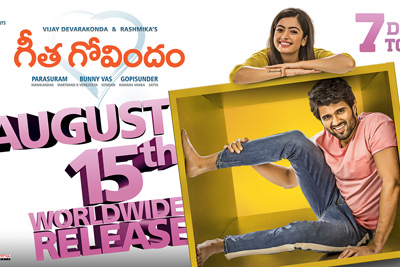 Geetha Govindham Movie Releasing on 15th August