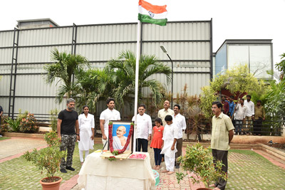 Independence Day Celebration at Geetha Arts Office