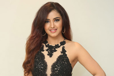 malavika-sharma-at-raja-varu-rani-garu-movie-1st-look-launch