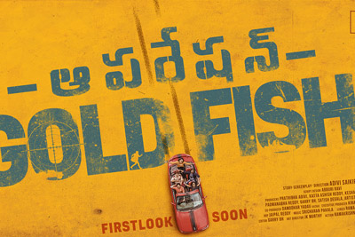 Operation Gold Fish Movie Pre Look Poster