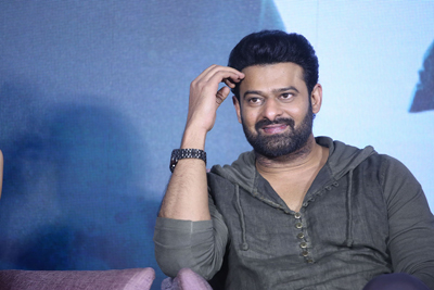 Prabhas at Saaho Movie Trailer Launch Event