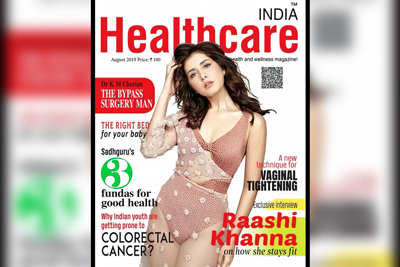 Raashi Khanna Stills For Health Care Magazine