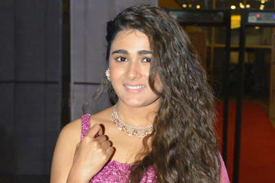 Shalini Pandey at 118 Movie Pre Release Event