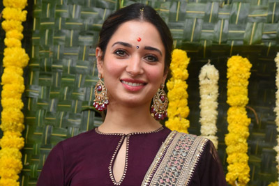 Tamannah at her New Movie Opening Event With Gopichand