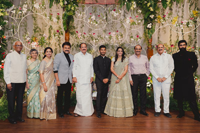 Venkatesh Daughter Aarshitha Wedding Reception