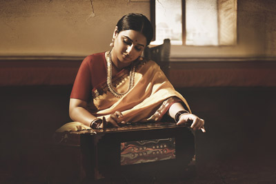 Vidya Balan Stills From NTR Biopic On Her Birthday