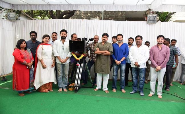 Power star turns into a producer for Nithin: Trivikram
