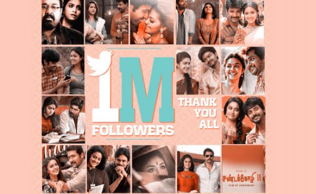 Keerthy Suresh reaches 1 million Twitter followers