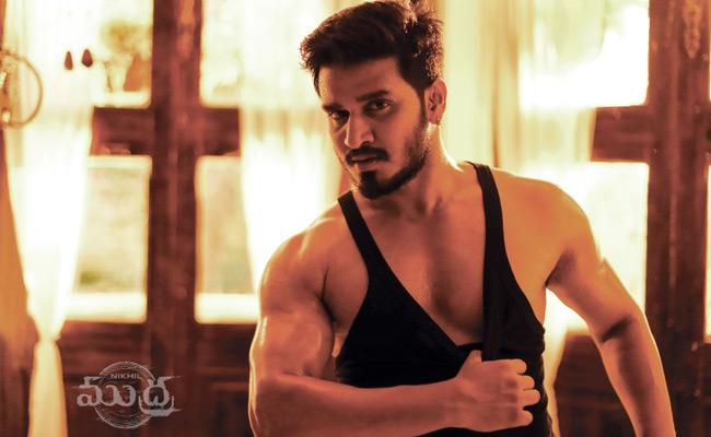 Nikhil’s ‘MUDRA’ climax shoot and dubbing work Under Process