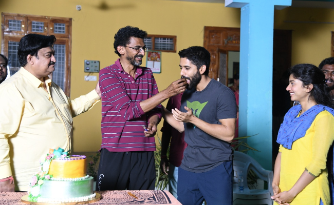 Director Sekhar Kammula Birthday Celebrations held In Love Story sets