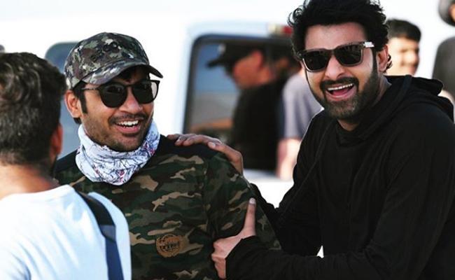 Sujeeth Shares an Emotional Moment With Prabhas